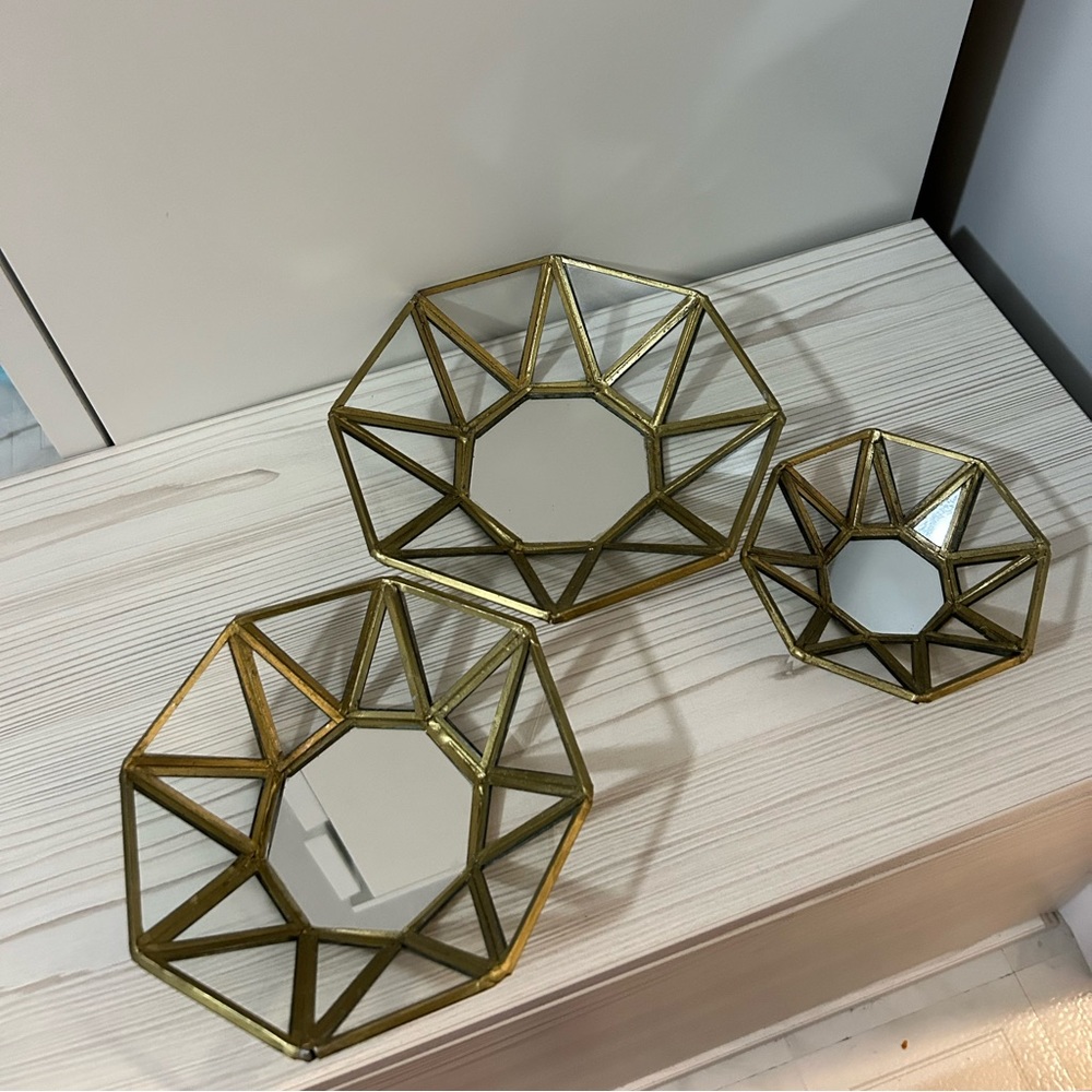 Envogue Accents Trinket Tray Set